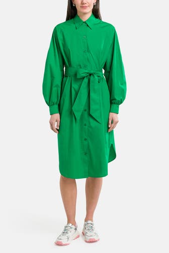 HUGO Blusenkleid 'Kameran' grün