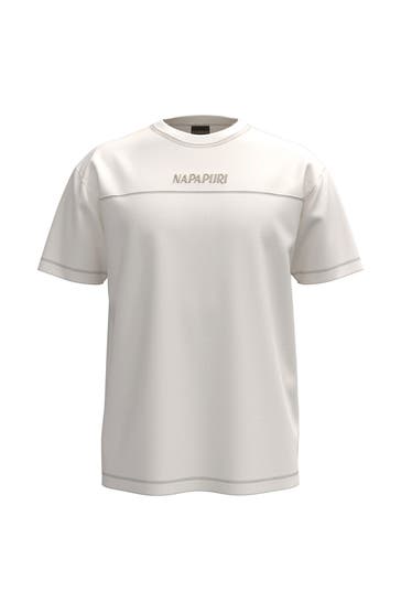 NAPAPIJRI 'Umbra' T-Shirt, ecru