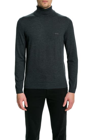 BOSS - Strickpullover 'Baldebert' anthrazit