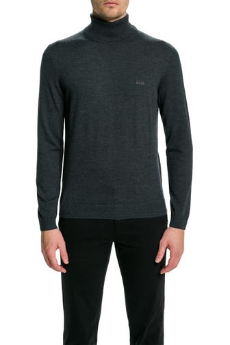 BOSS Strickpullover 'Baldebert' anthrazit