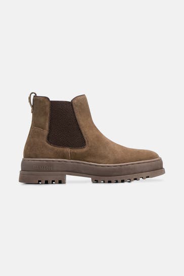 BLAUER Chelsea-Boots 'Iuka' taupe