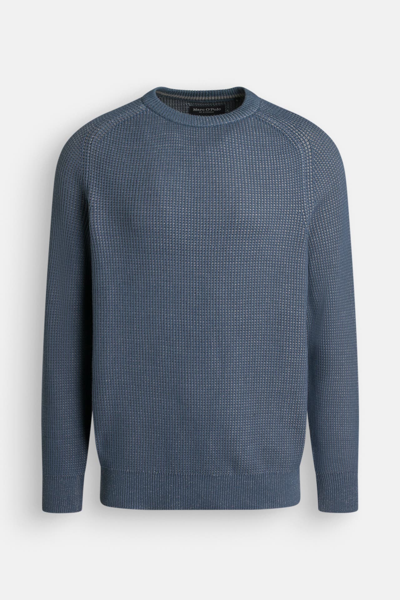 MARC O'POLO DENIM Strickpullover graublau, Bild 1