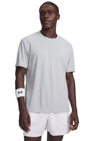 UNDER ARMOUR 'Tech Taping' performance shirt, grey