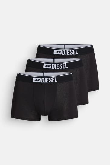 DIESEL 3er Pack Boxer Trunks schwarz