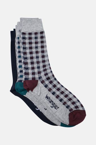 WRANGLER 3er-Pack Socken 'Ferrier' mehrfarbig
