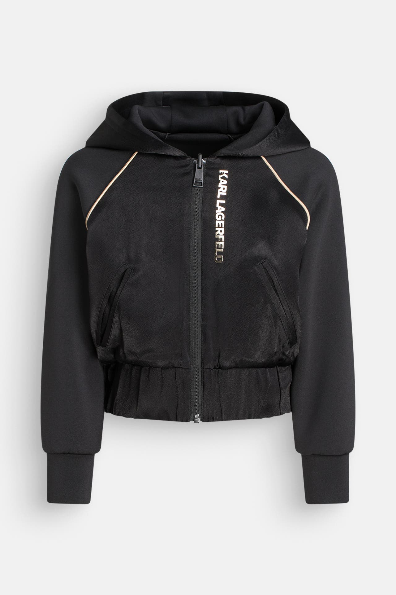 KARL LAGERFELD Trainingsjacke schwarz, Bild 1