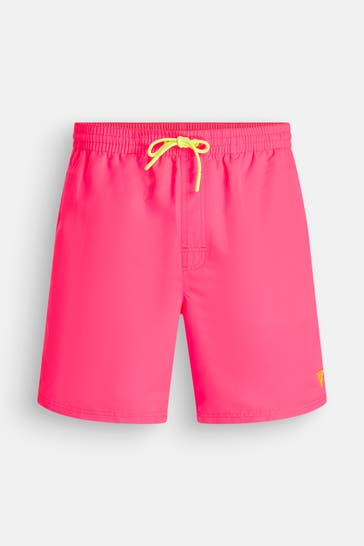 GUESS Badeshorts neonpink