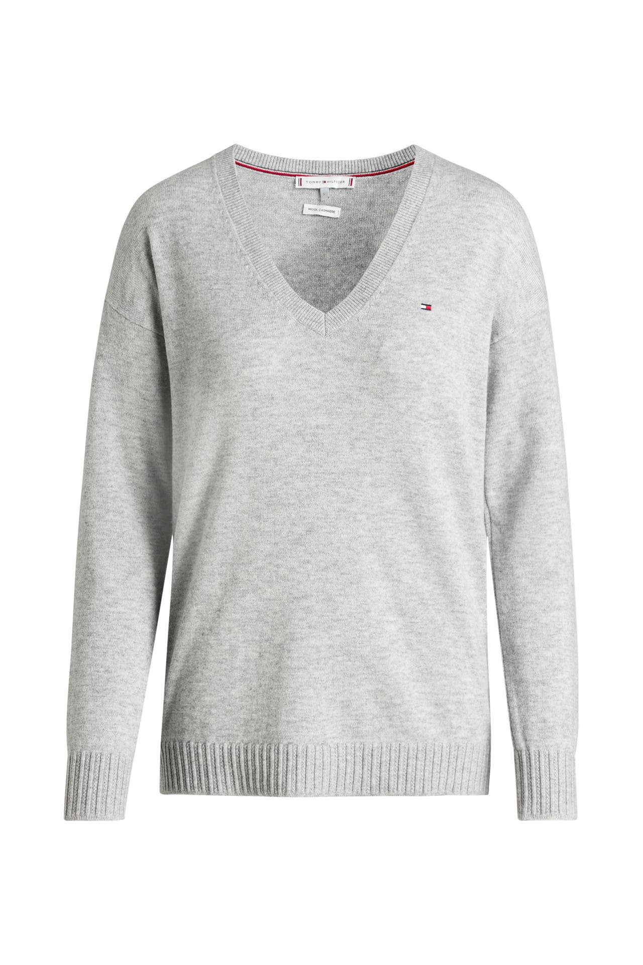 TOMMY HILFIGER Wollpullover hellgrau, Bild 1
