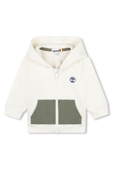 TIMBERLAND Sweatjacke ecru