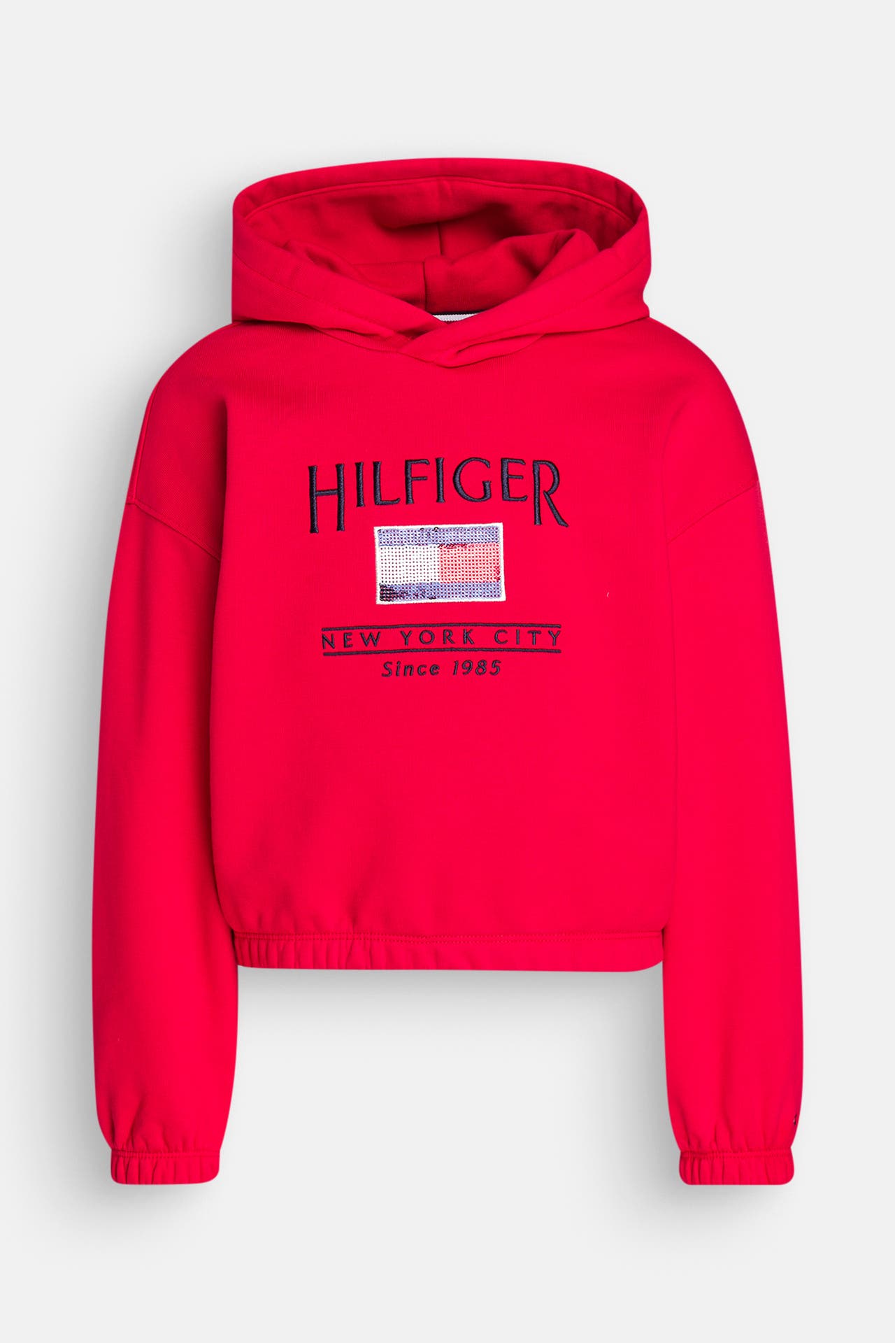 TOMMY HILFIGER Hoodie rot, Bild 1