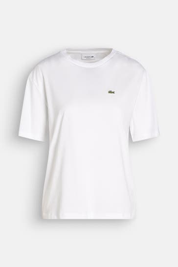 LACOSTE T-Shirt weiß