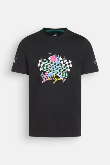 PUMA T-Shirt schwarz