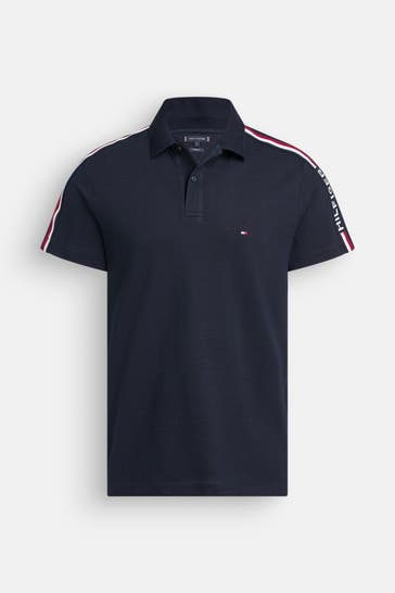TOMMY HILFIGER Polo-Shirt nachtblau