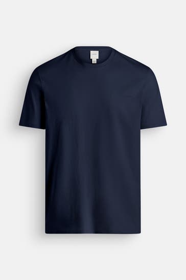 CK JEANS T-Shirt 'Refined Solid' nachtblau