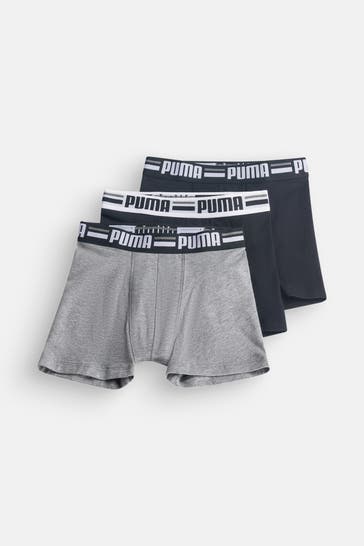 PUMA 3er-Pack Boxer Trunks mehrfarbig