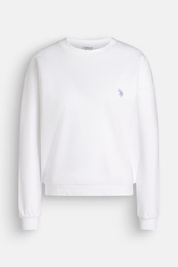 U.S. POLO ASSN. Sweatshirt weiß