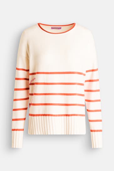 FRIEDA & FREDDIES NY Strickpullover zweifarbig