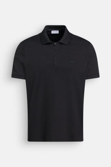 CALVIN KLEIN Polo-Shirt schwarz