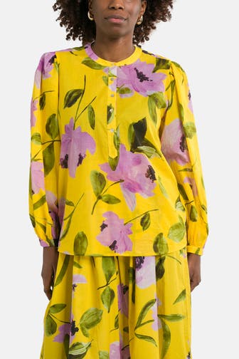 0039 ITALY Blusenshirt 'Anni' gemustert