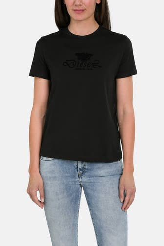 DIESEL T-Shirt schwarz
