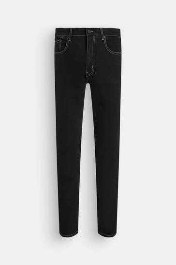 KARL LAGERFELD Jeans schwarz slim