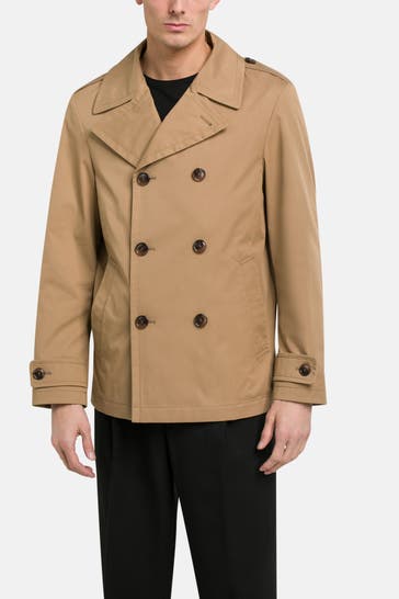 HECHTER Paris Trenchcoat hellbraun