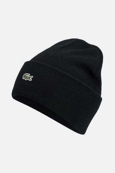 LACOSTE - Beanie schwarz