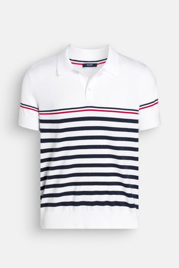 HECHTER Paris Strick-Polo gestreift