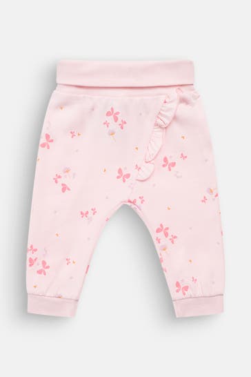 SANETTA Sweatpants rosa gemustert