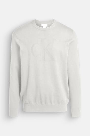 CALVIN KLEIN Strickpullover ecru