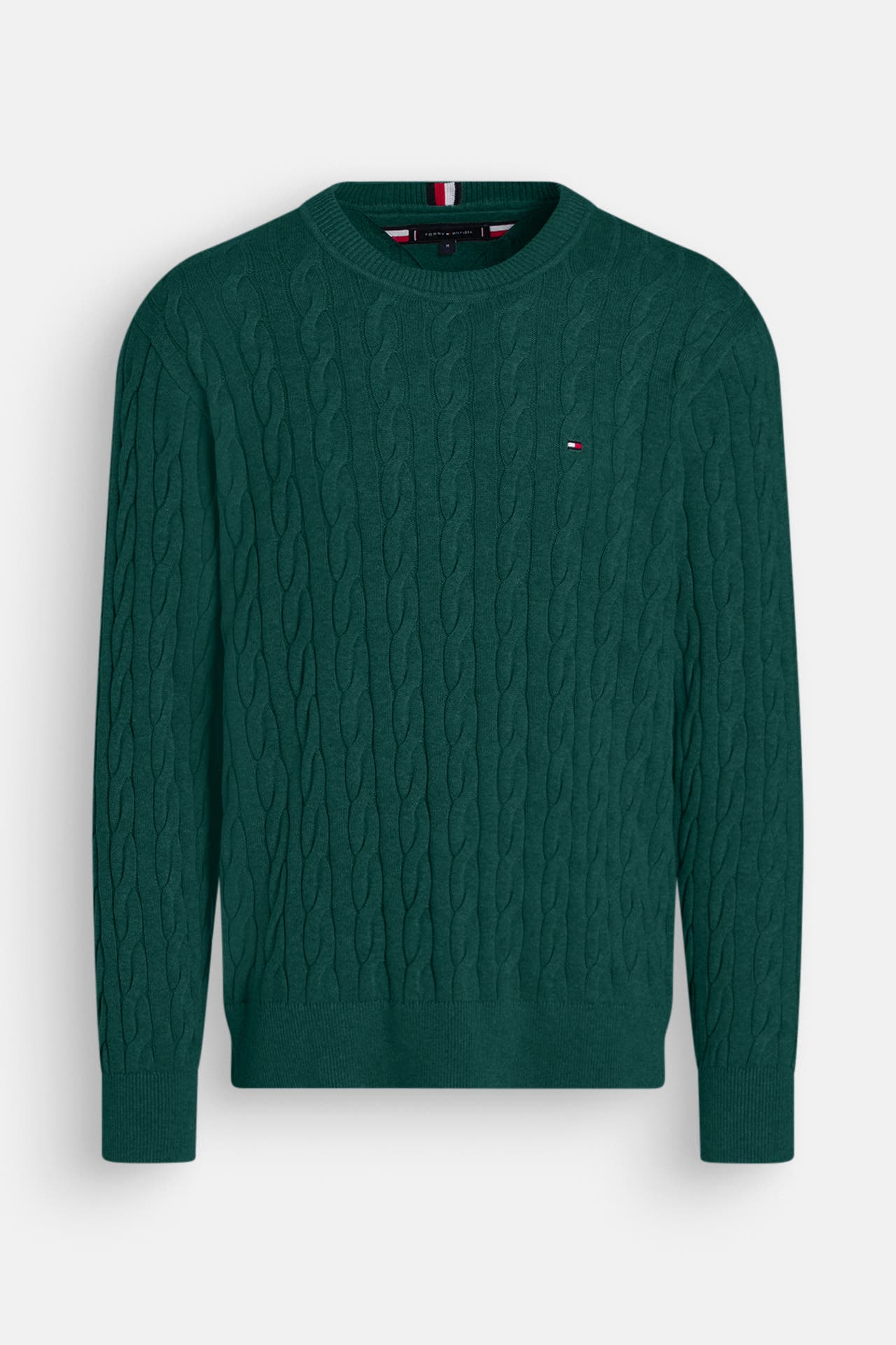 TOMMY HILFIGER Strickpullover dunkelgrün, Bild 1