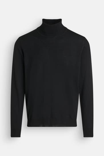 J.LINDEBERG Wollpullover 'Kaden' schwarz
