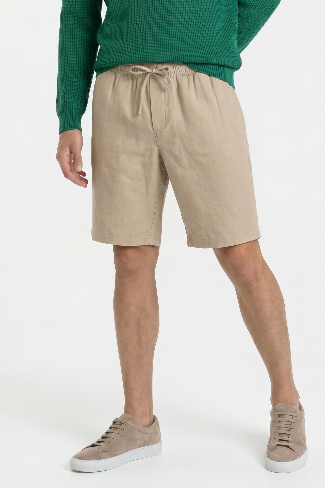 TOMMY HILFIGER Leinenmix-Shorts beige, Bild 1