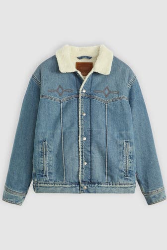 LEVI'S® Jeansjacke blau relaxed