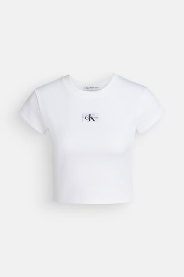 CALVIN KLEIN T-Shirt weiß