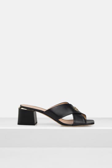 AIGNER Mules 'Hannah' schwarz