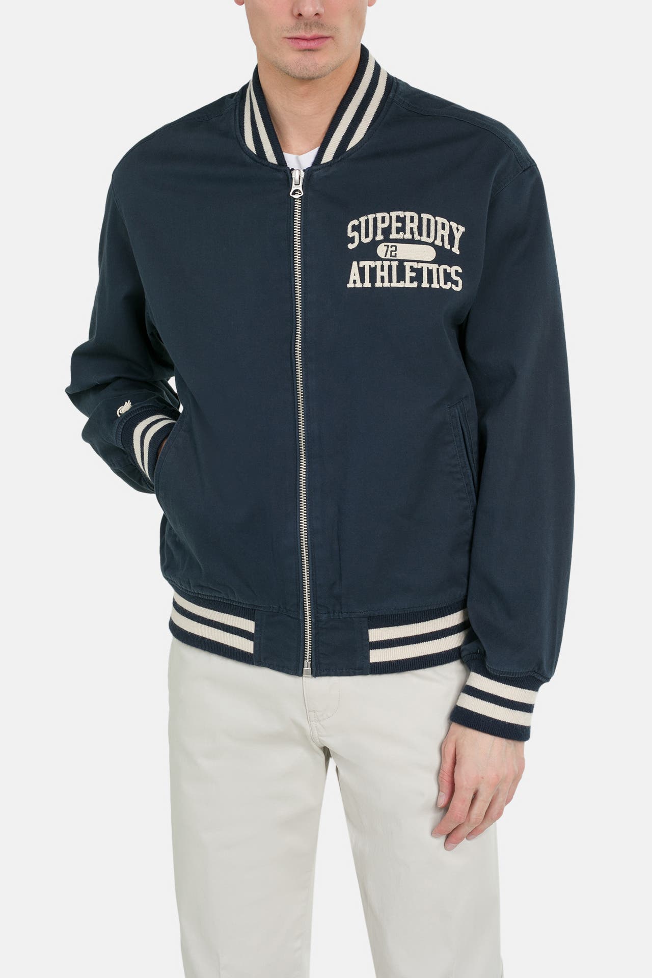 SUPERDRY Collegejacke navy, Bild 1