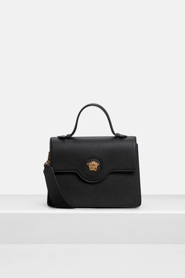 VERSACE - Handtasche schwarz