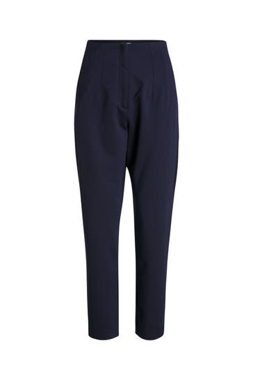 S.OLIVER BLACK LABEL Stoffhose dunkelblau