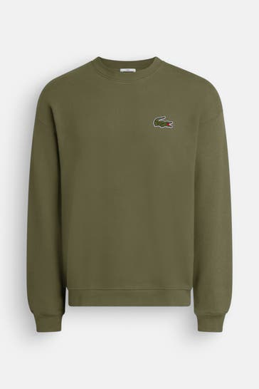 LACOSTE Sweatshirt moosgrün unisex
