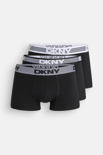 DKNY 3er-Pack Boxer Trunks 'Los Angeles' schwarz