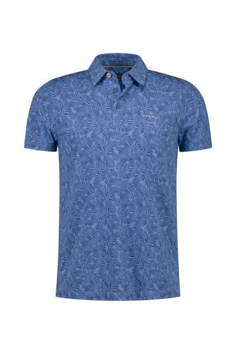 NEW ZEALAND AUCKLAND Polo-Shirt gemustert Regular Fit