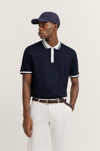 BUGATTI Polo-Shirt nachtblau