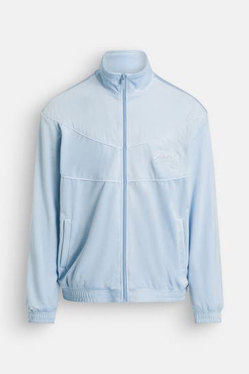 KARL KANI Nickijacke himmelblau