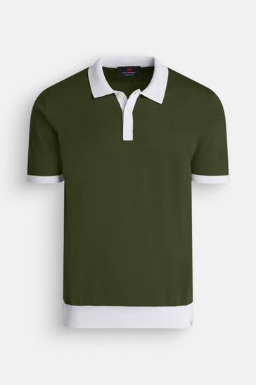 PEUTEREY Polo-Shirt dunkelgrün