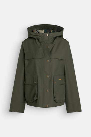 BARBOUR Übergangsjacke dunkelgrün