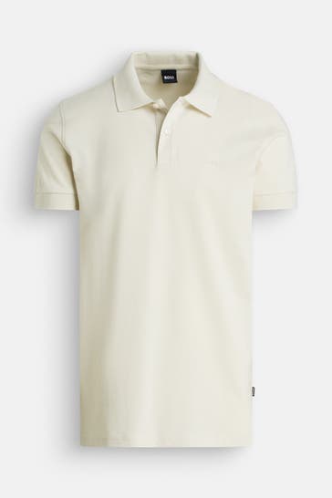 BOSS Polo-Shirt 'Firenze' vanille