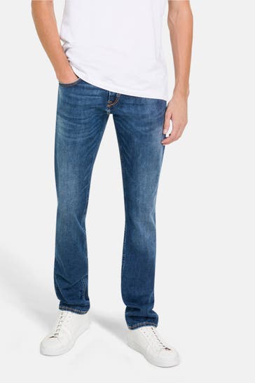 HECHTER Paris Jeans dunkelblau slim