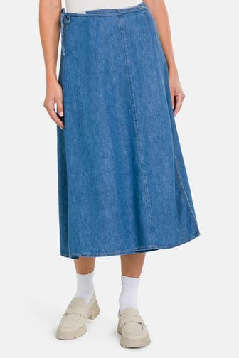 MARC O'POLO DENIM Jeansrock blau