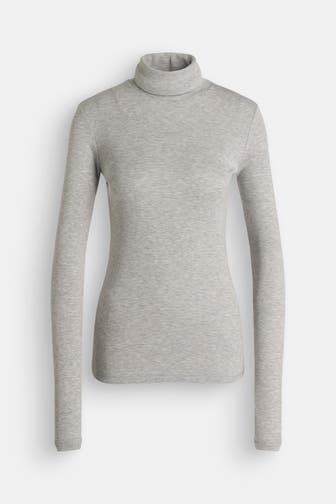 CLOSED Rollkragenpullover hellgrau